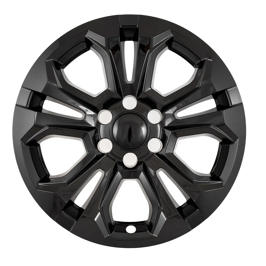 IMP511BLK – COAST2COAST Wheel Skin, 20 Inch 10 Spokes Snap-On Painted Gloss Black ABS Plastic Not Compatible With Ste...
